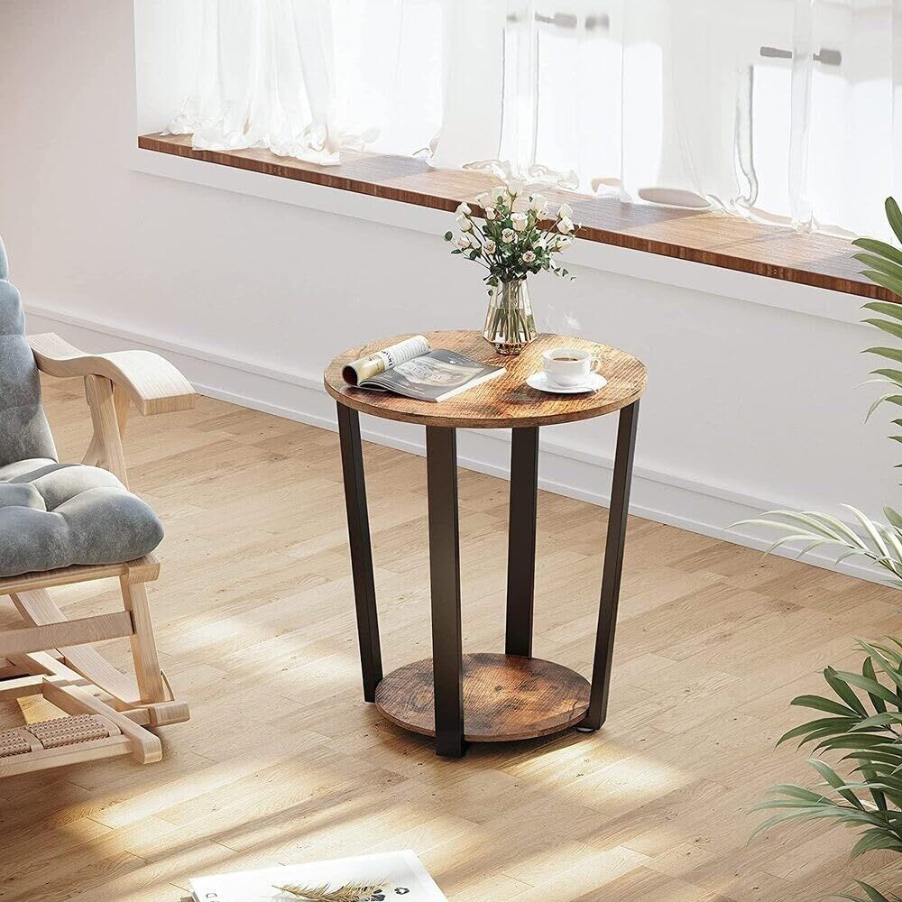 Industrial Iron Frame Round Coffee Table Price