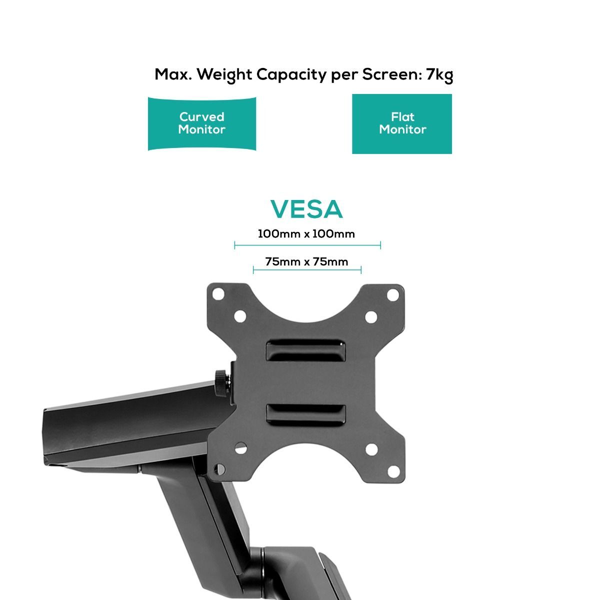 activiva ErgoLife Triple Monitor Screen Gas Spring Monitor Arm Price
