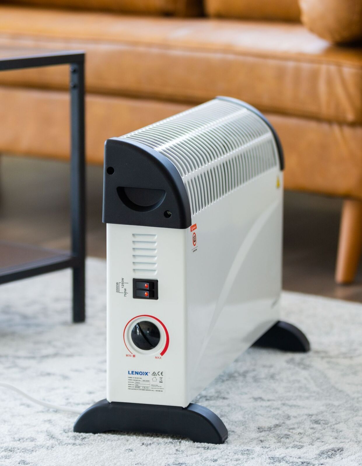 Portable Convector Heater 2000W, 3 Heat Settings Price