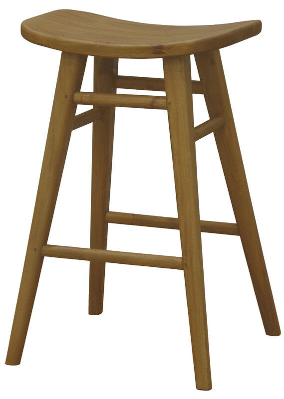 Aria Oval Solid Timber Counter Stool (Caramel) Price