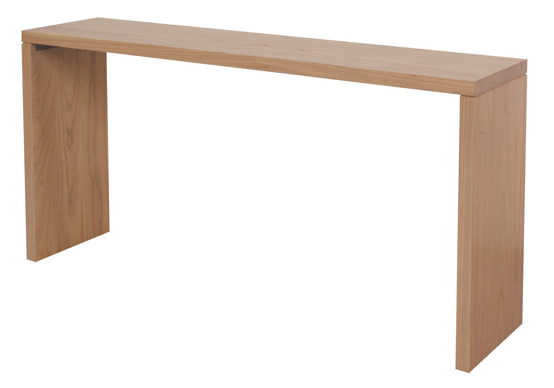 Apollo Solid Timber Console Table (Natural) Price