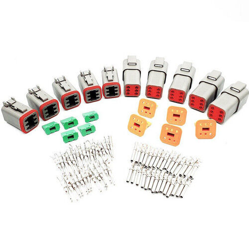 5 Set Deutsch DT 6 Way Pin Male/Female Kit Electrical Connector Plug Waterproof Price