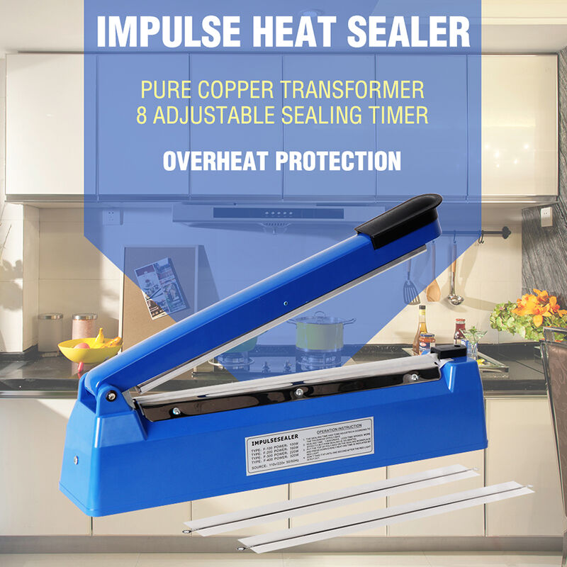 300mm Impulse Heat Sealer Sealing SAA Machine Electric Plastic Poly Bag Price