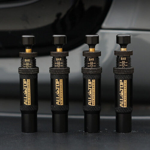 Adjustable Auto-Stop Tire Deflator Valve Kit 10-30 PSI 4PCS Screw-on for Offroad Price