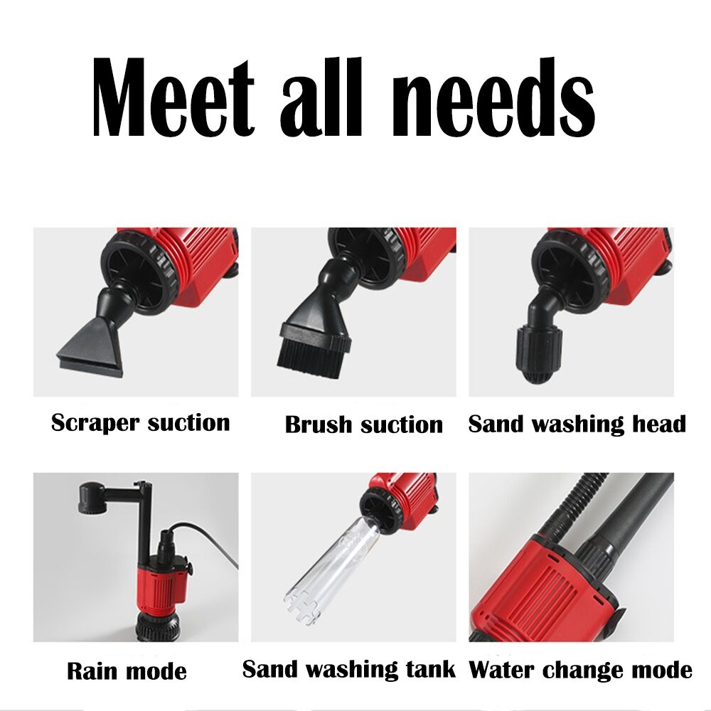 Aquarium Electric Siphon Pump Vacuum Cleaner Fish Tank Clean Water Change Gravel Price