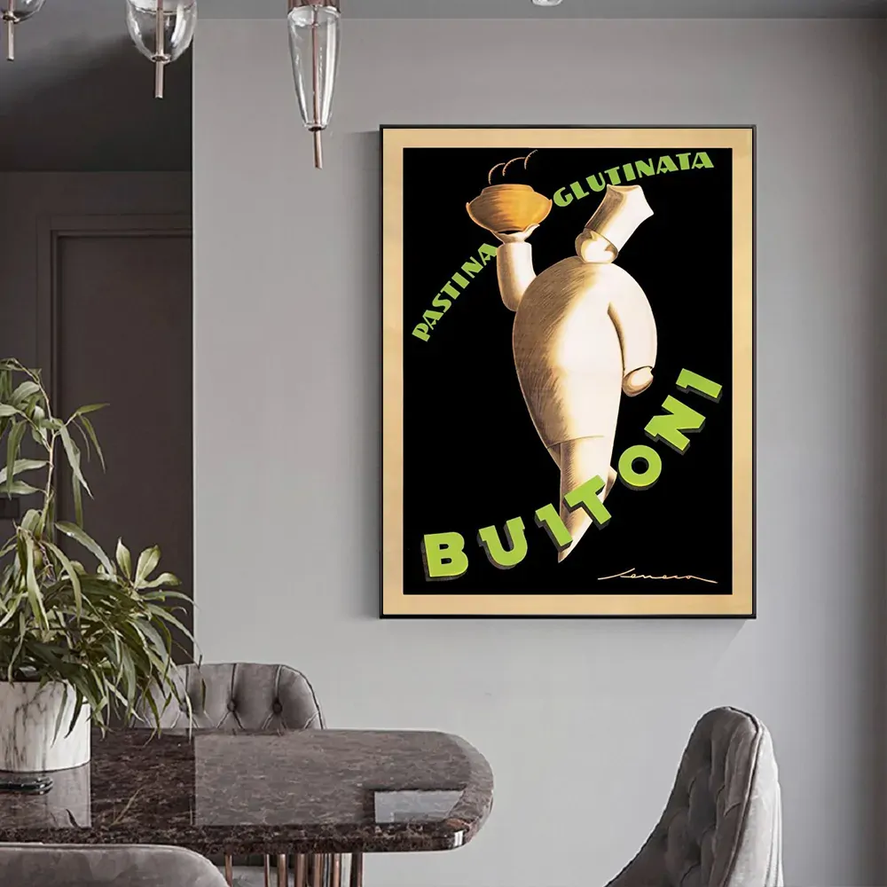 Wall Art 40cmx60cm Buitoni Black Frame Canvas Price