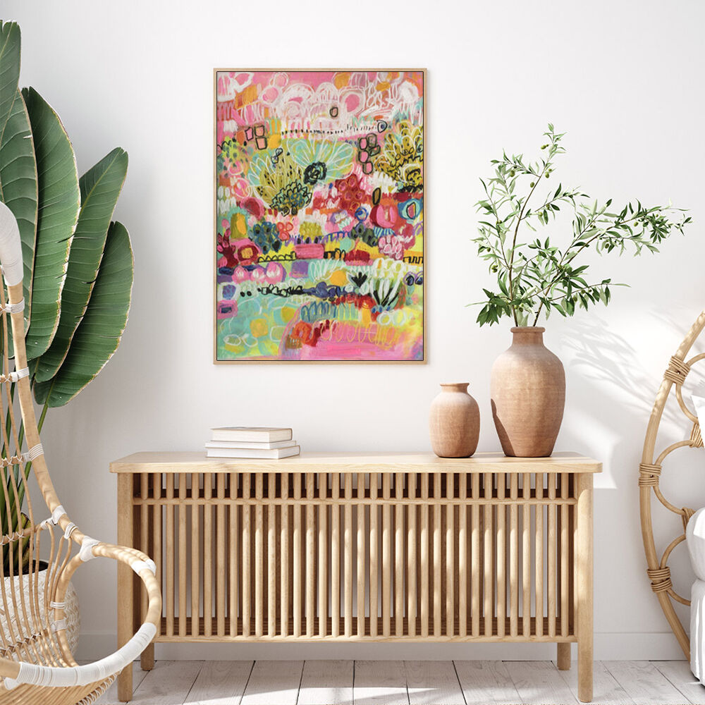 100cmx150cm Summer Smile A Wood Frame Canvas Wall Art Price