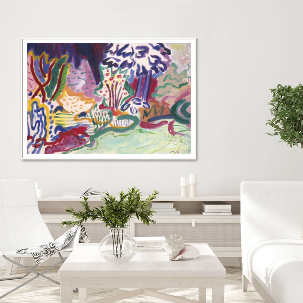 100cmx150cm Late Summer White Frame Canvas Wall Art Price
