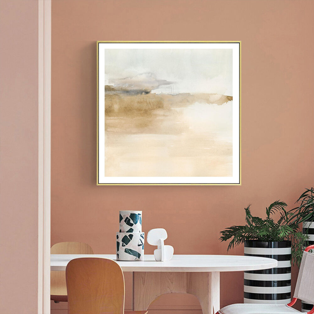 50cmx50cm Atmospheric Edge II Gold Frame Canvas Wall Art Price
