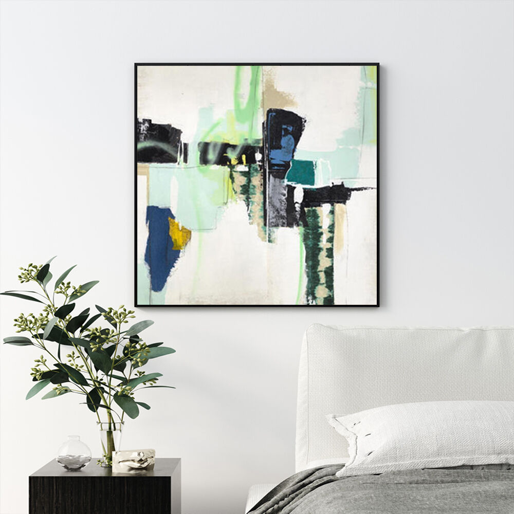 40cmx40cm Hard Truth Black Frame Canvas Wall Art Price