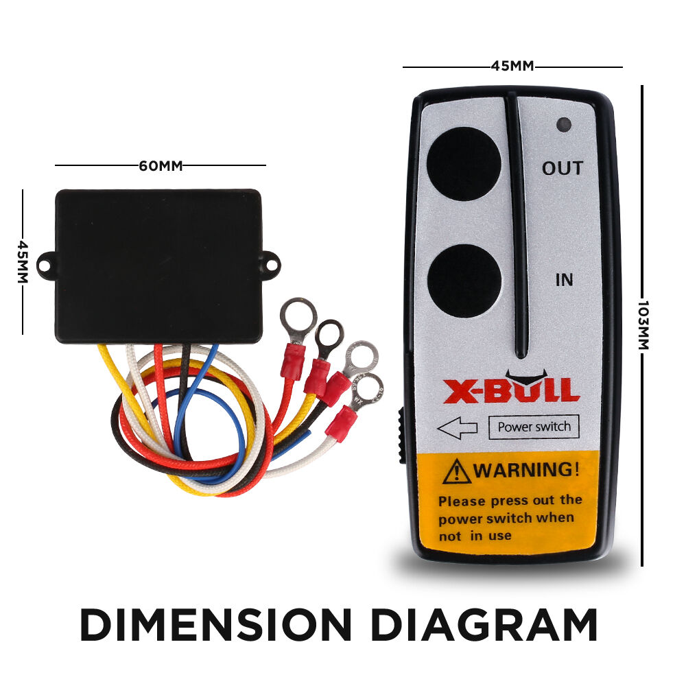 X-BULL 2x Wireless Winch Remote Control 12 Volt 150ft Handset Switch 4wd Price