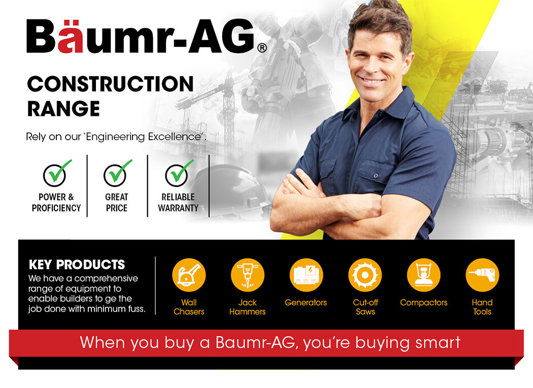 BAUMR-AG Wall Chaser Machine Concrete Chasing Tool Brick Grinder Electric Saw Price
