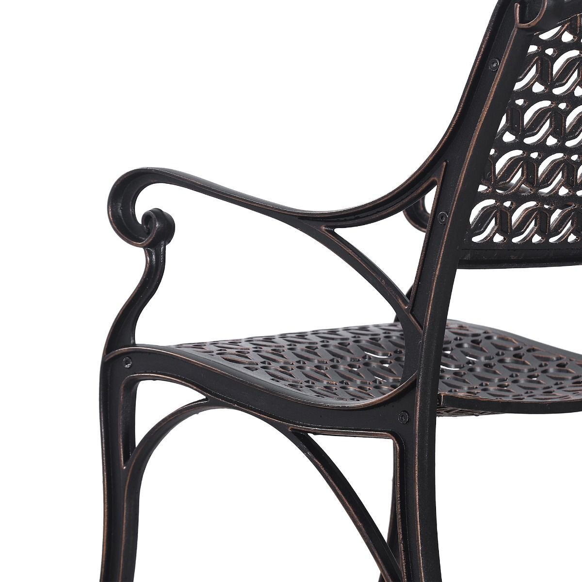 Cherise Cast Aluminium Chairs with Cushions (1 pair) Price