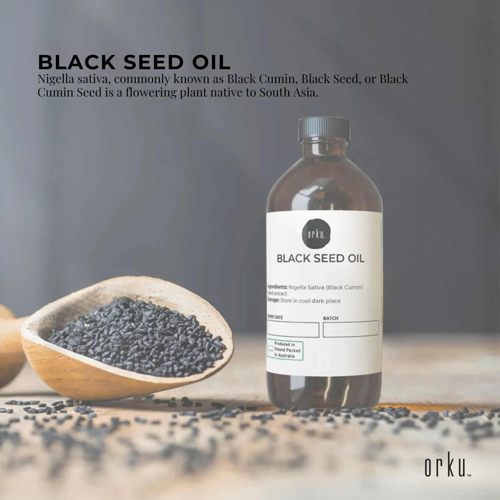 100ml Pure Black Seed Oil - 100% Ethiopian Nigella Sativa Cumin Cold Pressed Price
