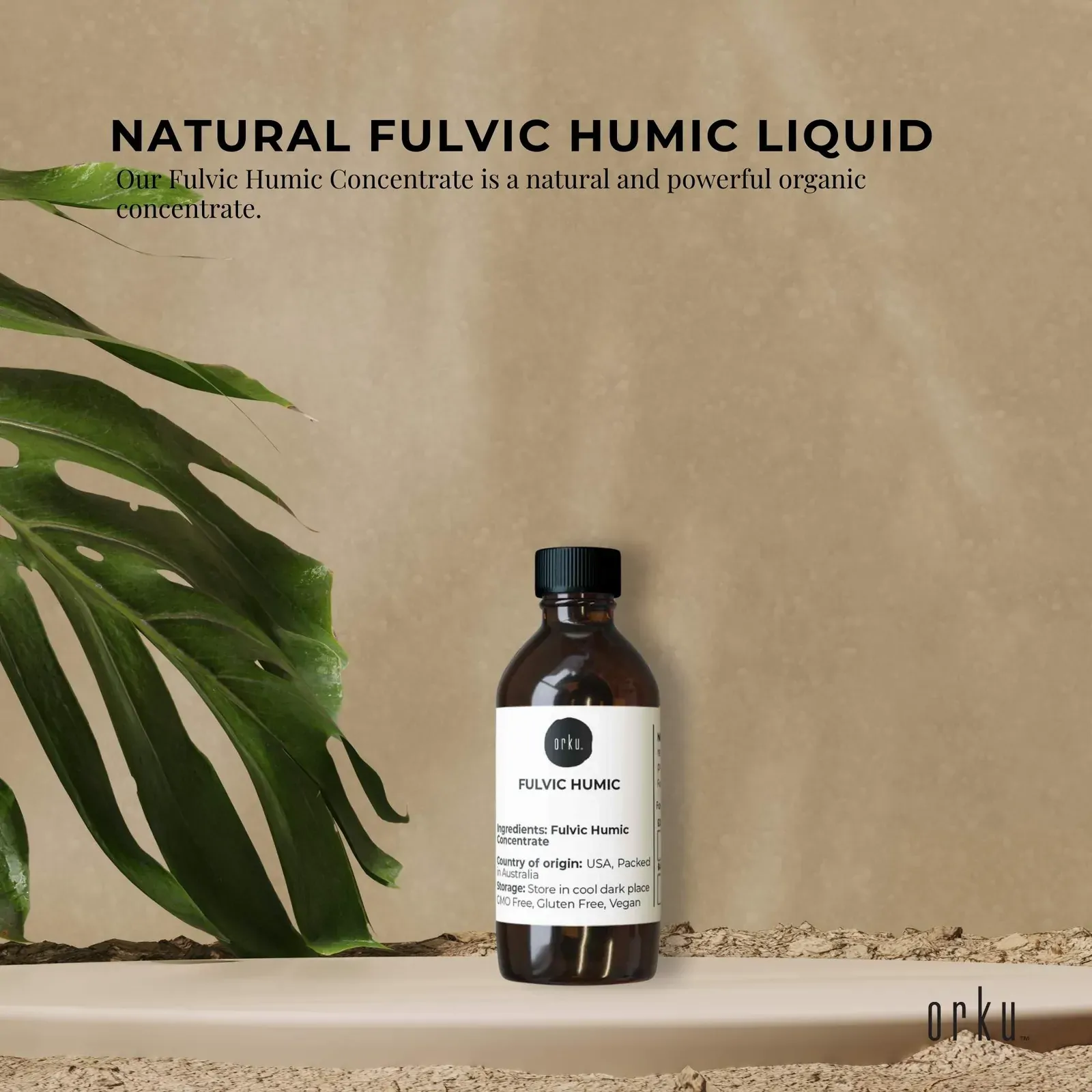 30ml Fulvic Humic Acid Liquid Concentrate FHC Price