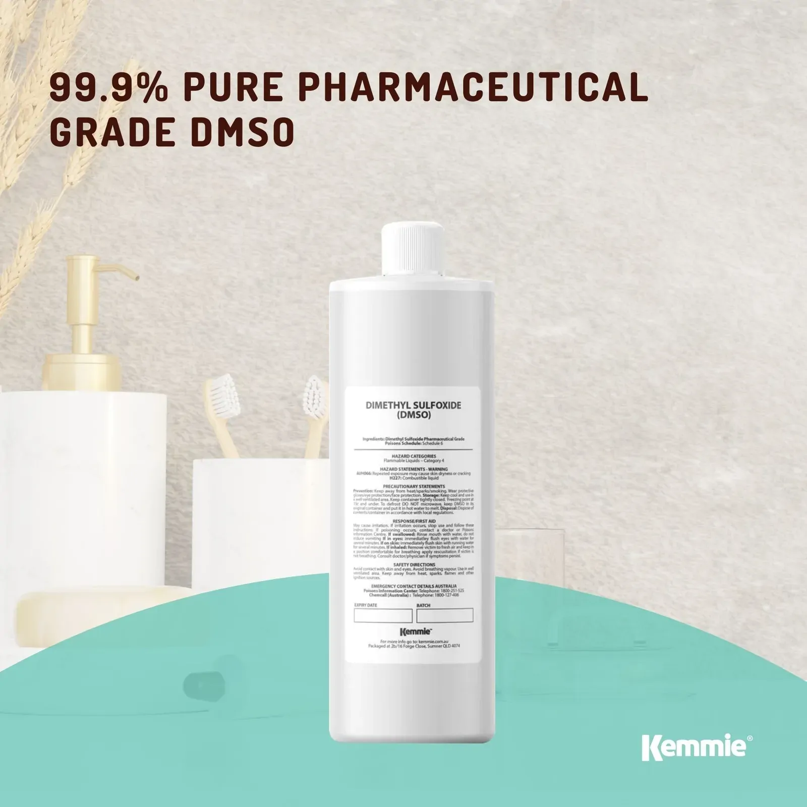 500ml DMSO Liquid 99.9% Pure Pharmaceutical Dimethyl Sulfoxide Grade Solvent Price