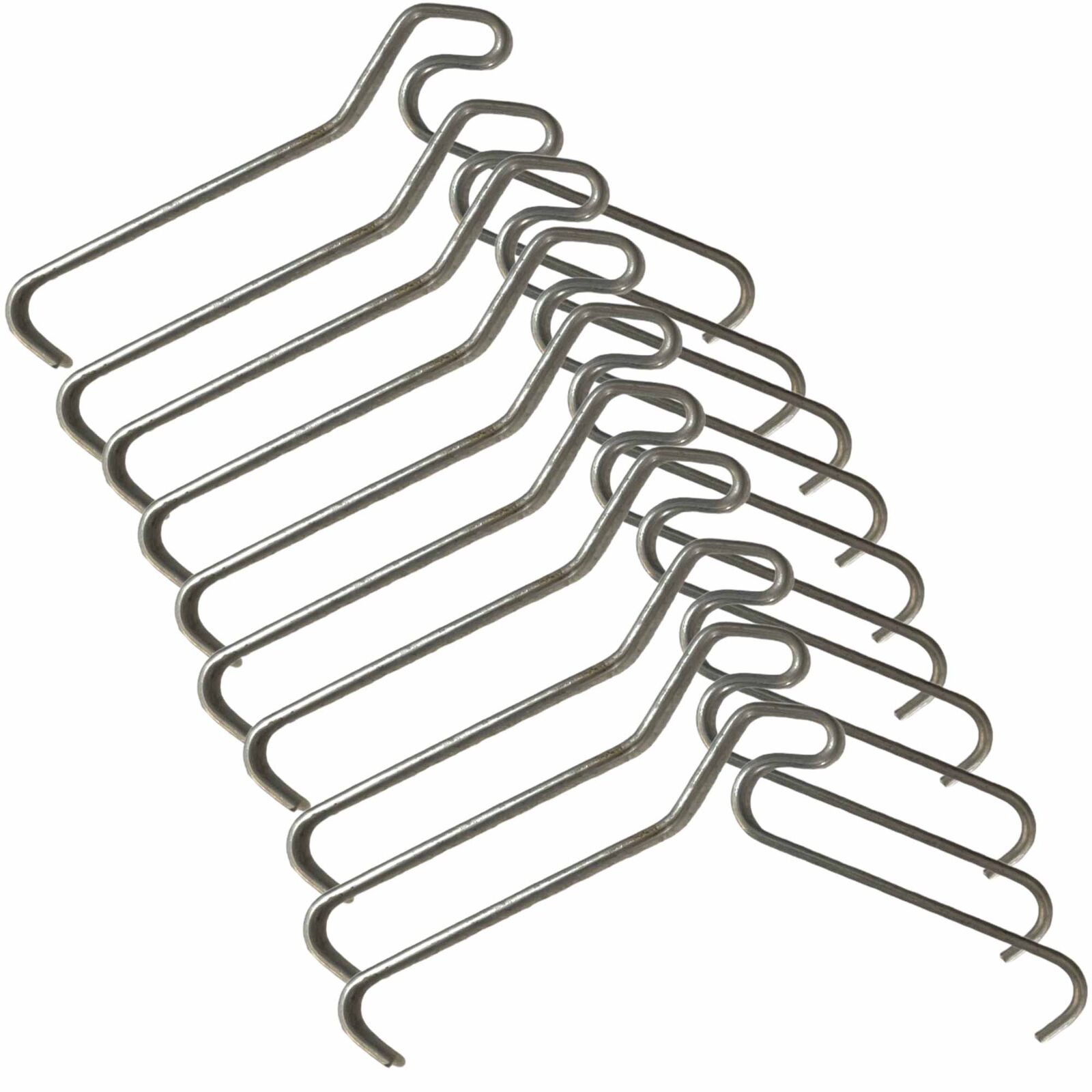 10 Pack 65mm (2.5") Brick Hooks - Wall Crab Clips Hangers For Pictures Plants Price