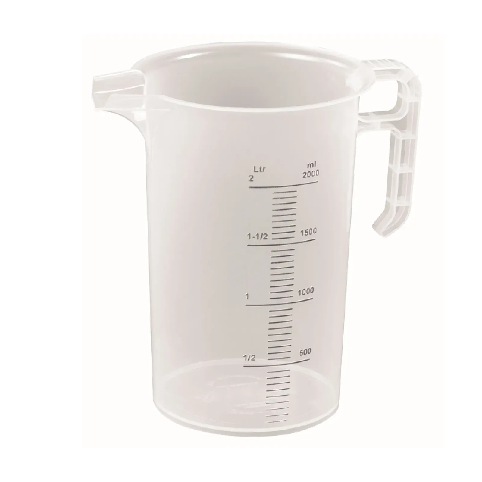 2L Measuring Jug Heavy Duty Clear Plastic Propylene Food Grade BPA 5 Pro-Jug Price