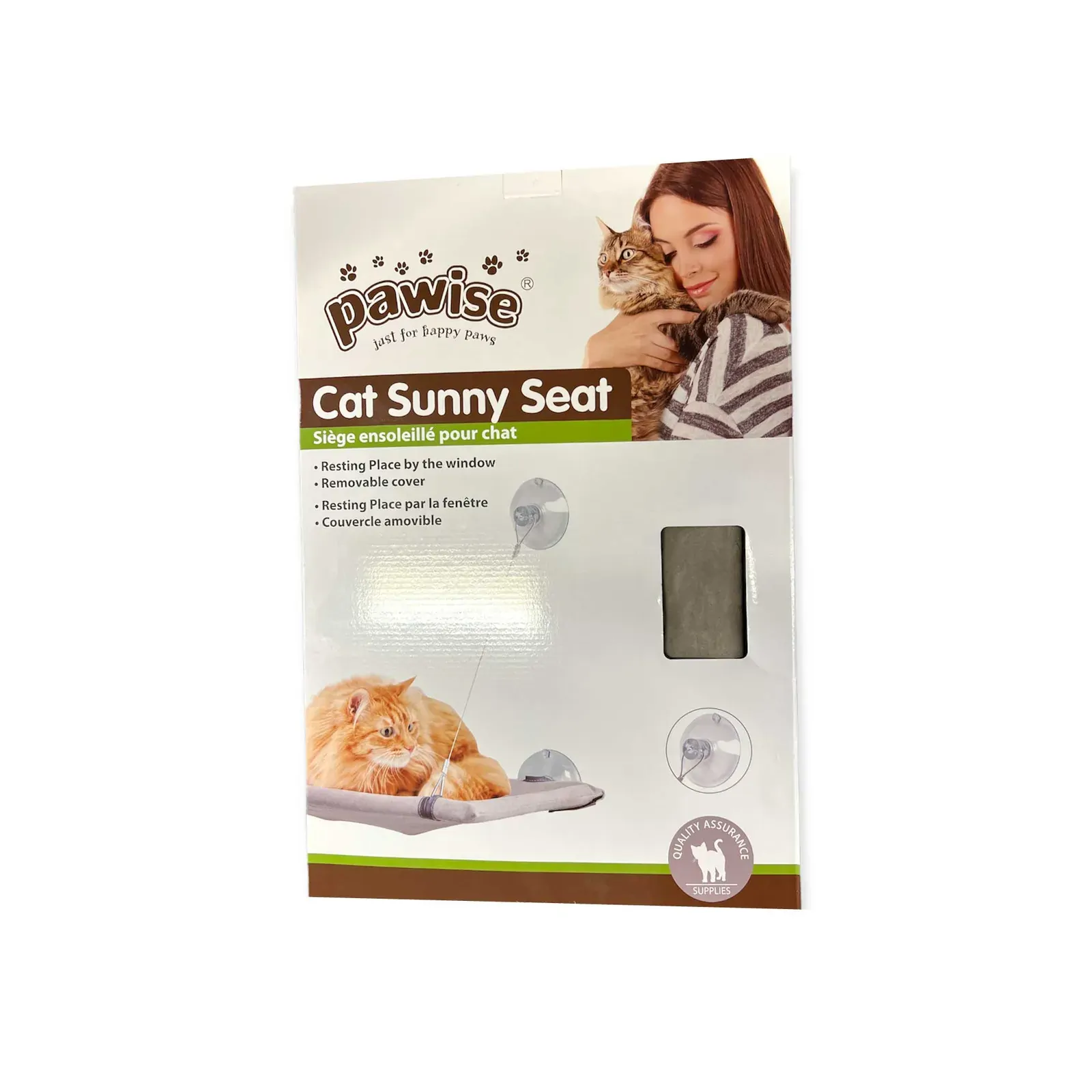 Cat Window Hammock Seat 52x31cm - Sunny Seat Bed Kitten Suction Lounger Price