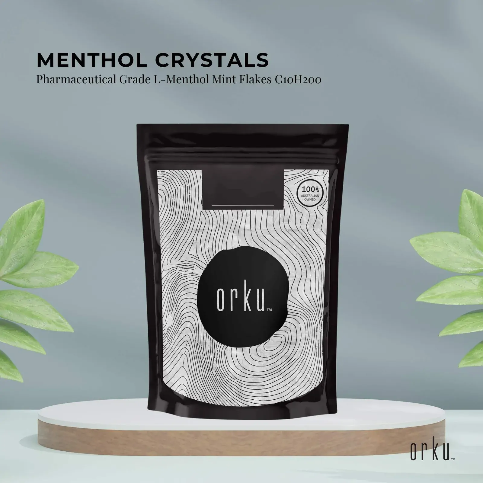 100g Menthol Crystals - Pharmaceutical Grade L-Menthol Mint Flakes C10H200 Price