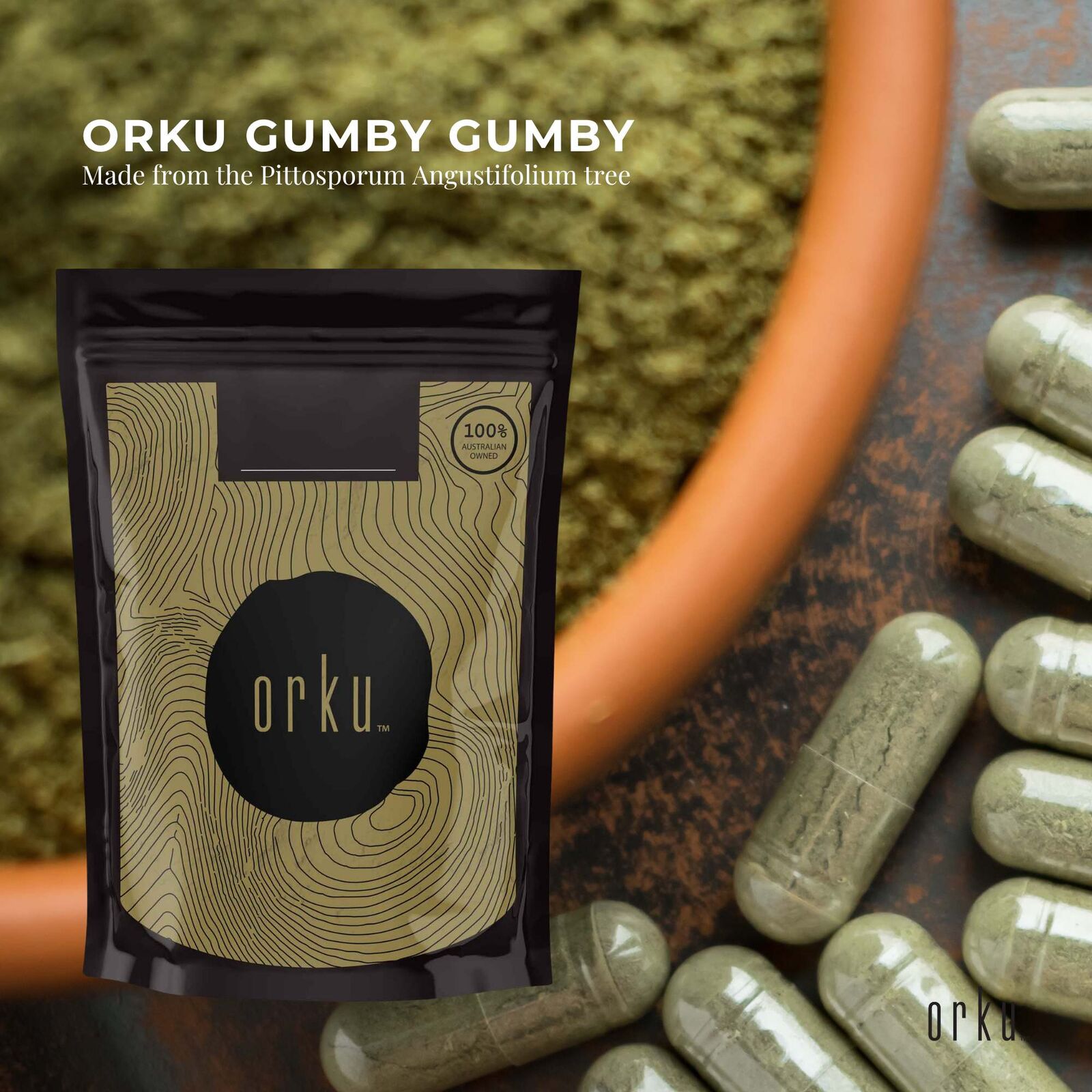 100g Gumby Gumby Pure Powder - Gumbi Aboriginal Plant Pittosporum Angustifolum Price