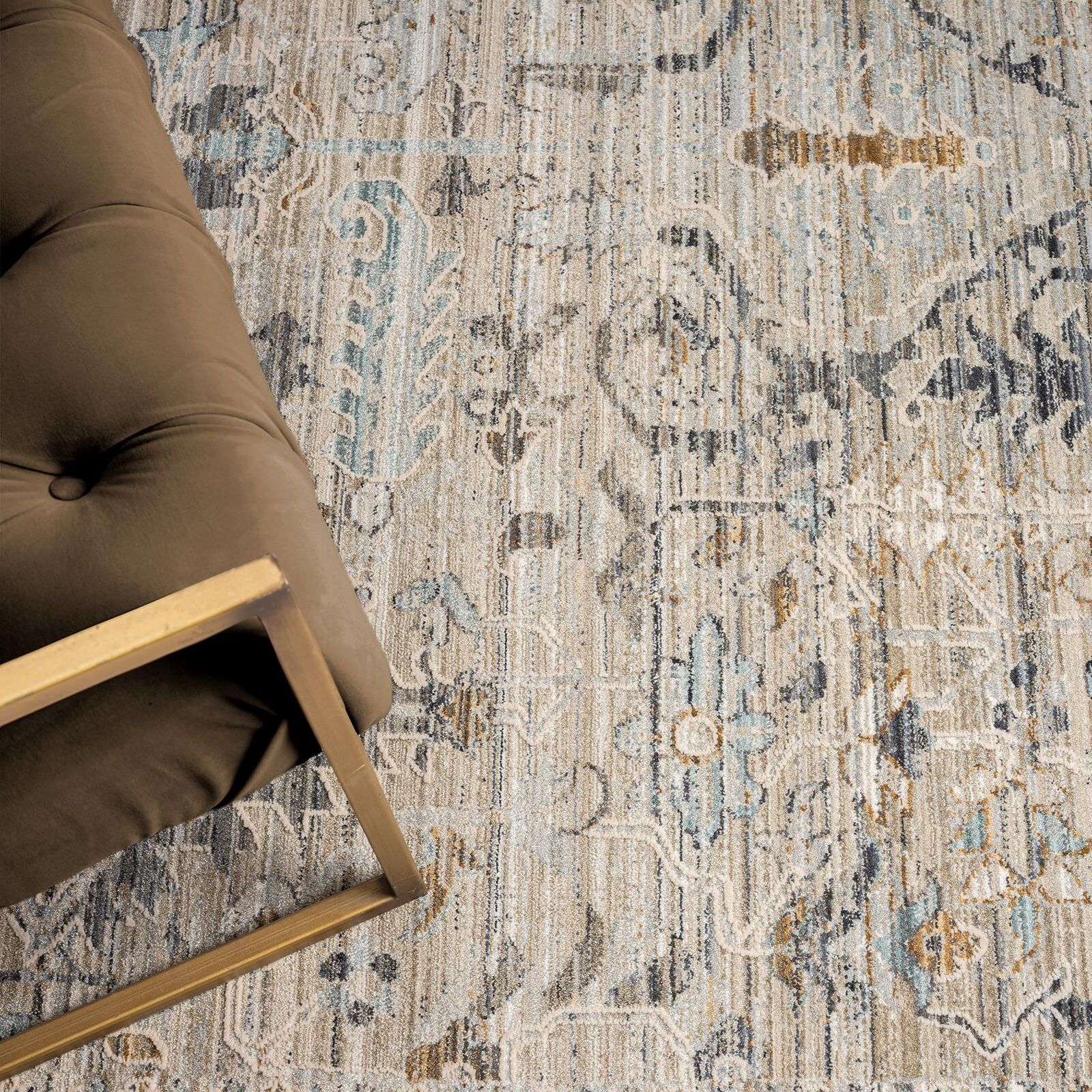 Aubre Contemporary Area Rug - Taupe - 120x180 Price