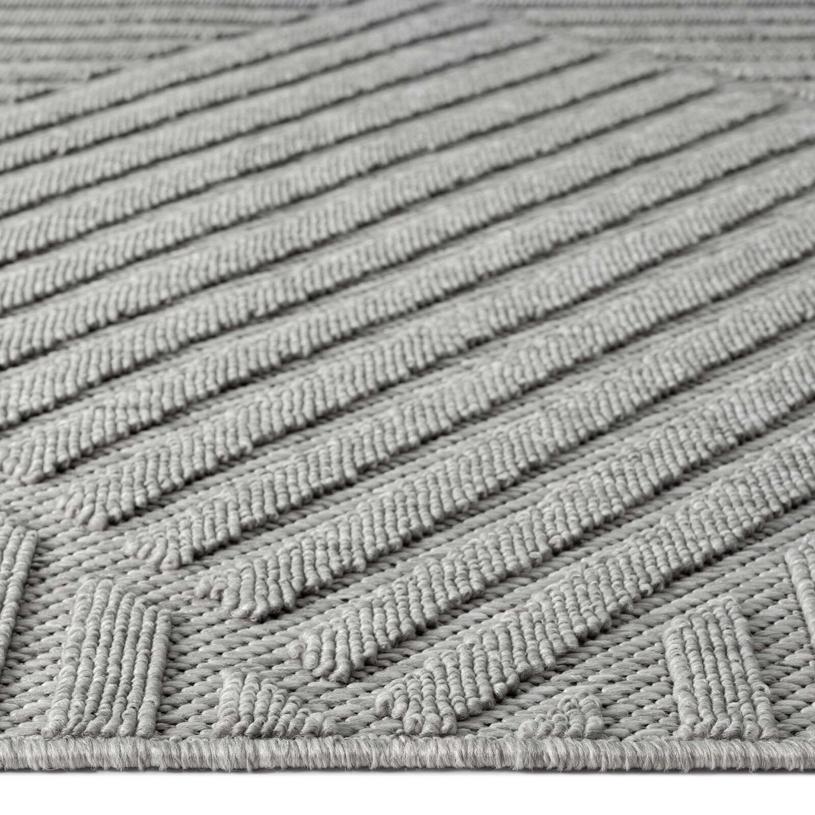 Alpha Outdoor Rug - Light Grey - 240x330 Price