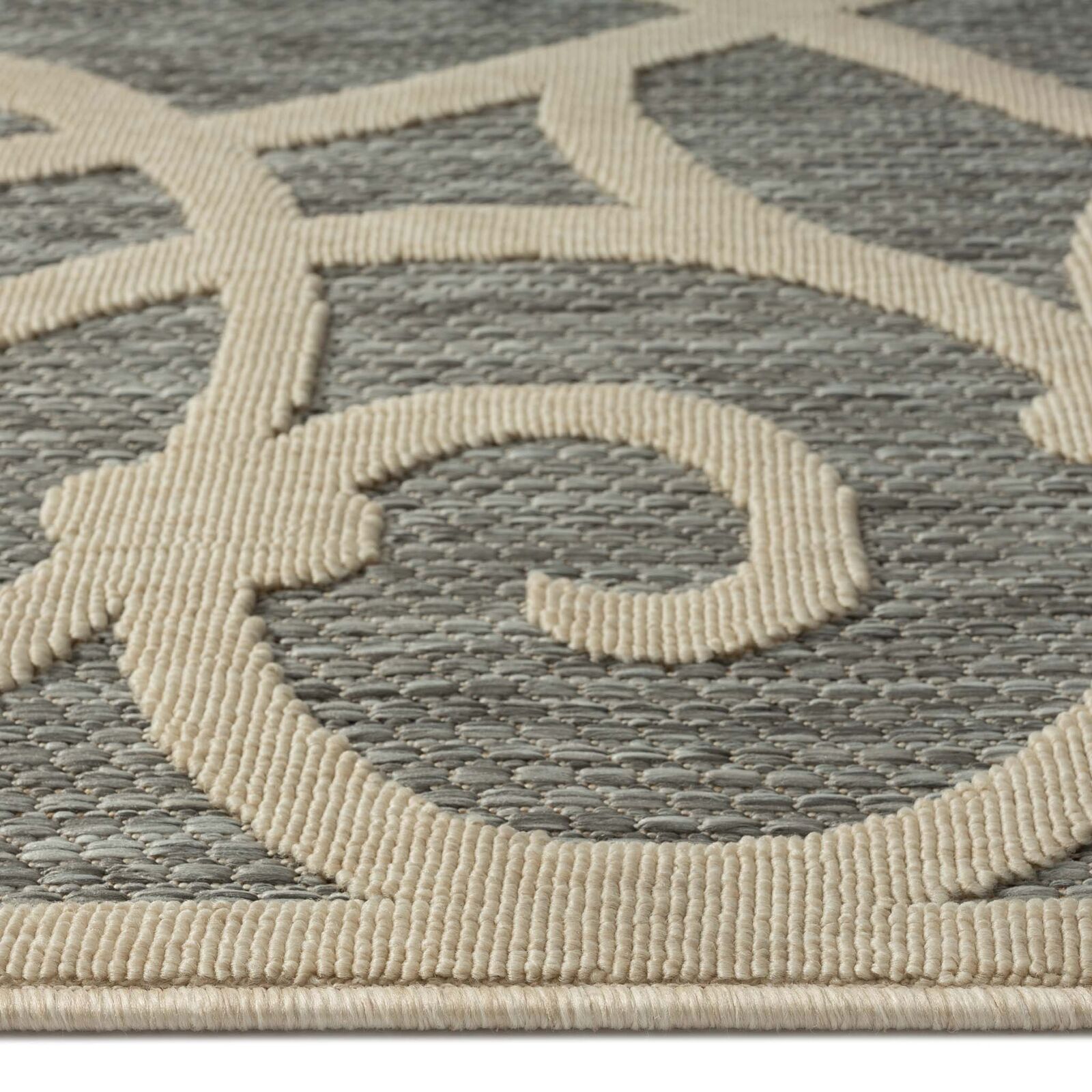 Alpha Outdoor Rug - Grey - 240x330 Price