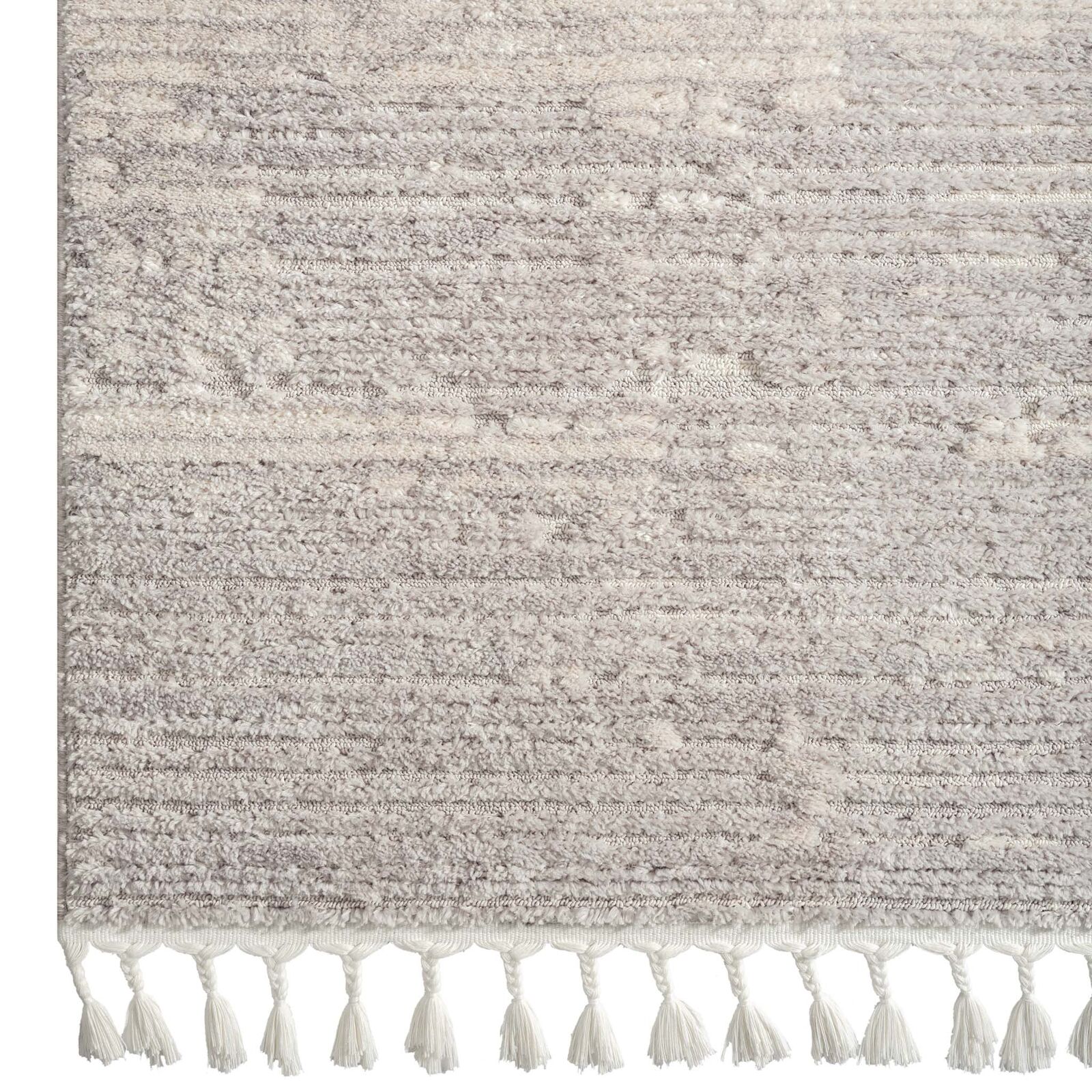 Addie Soft Pile Rug - Light Grey - 240x330 Price