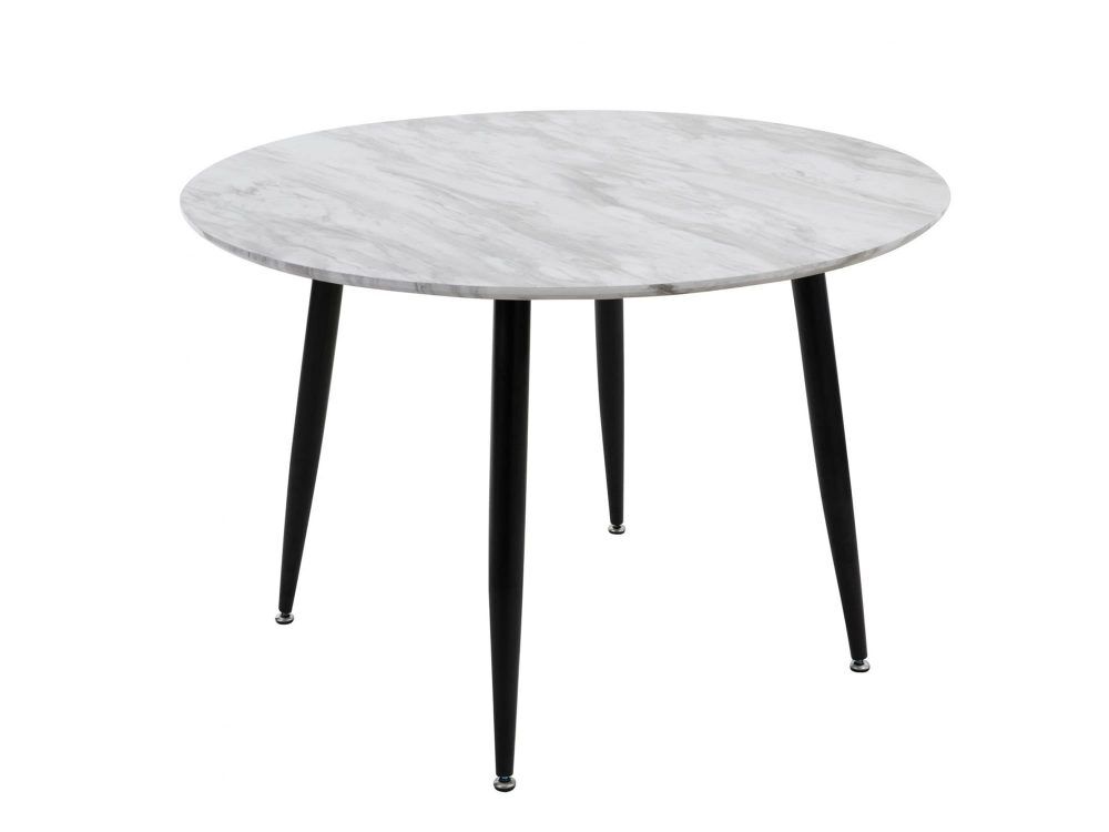 Round MDF Marbling Dining Table Price