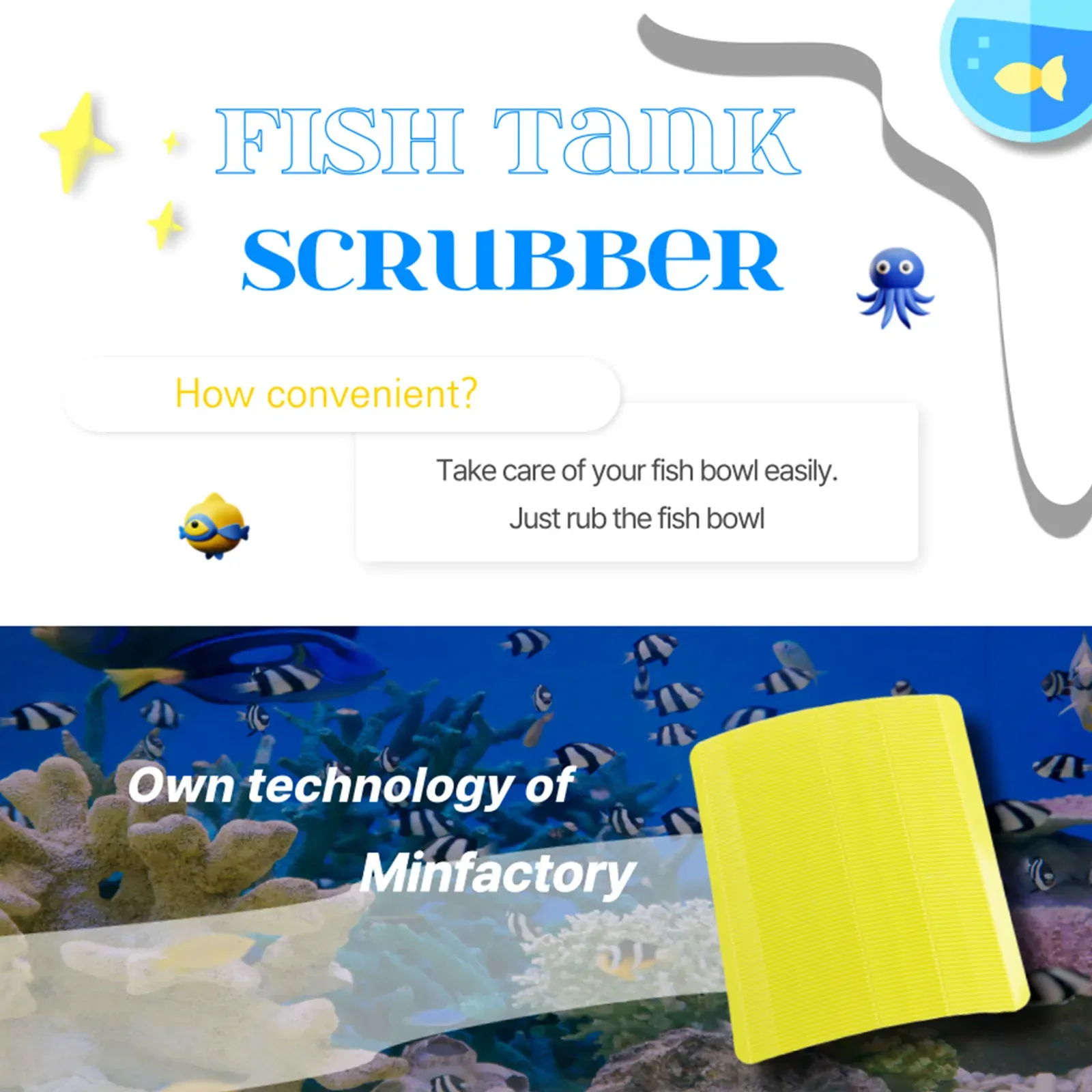 4X Fish Tank Moss Scrubber Scraper Iron Glass Acrylic Algae Cleaner Brush Price