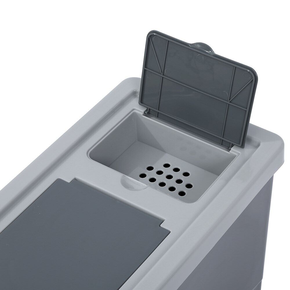 32L Pets Dogs Puppy Food Storage Storer Container w/ Scoop Price