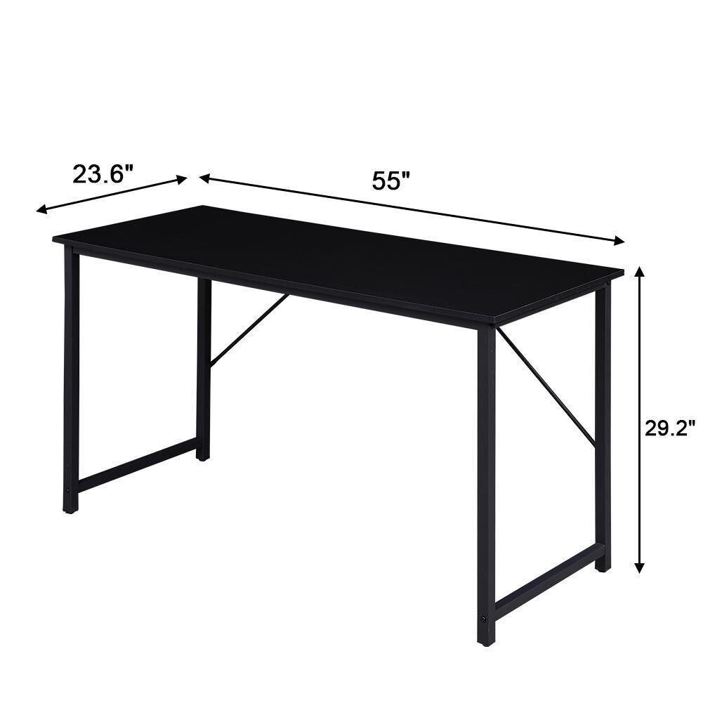 Computer Desk, Sturdy Home Office Gaming Desk for Laptop, Modern Simple Style Writing Table, Multipurpose Workstation Price