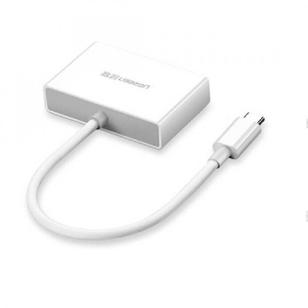 UGREEN 30843 Type-C to HDMI VGA Converter White Price