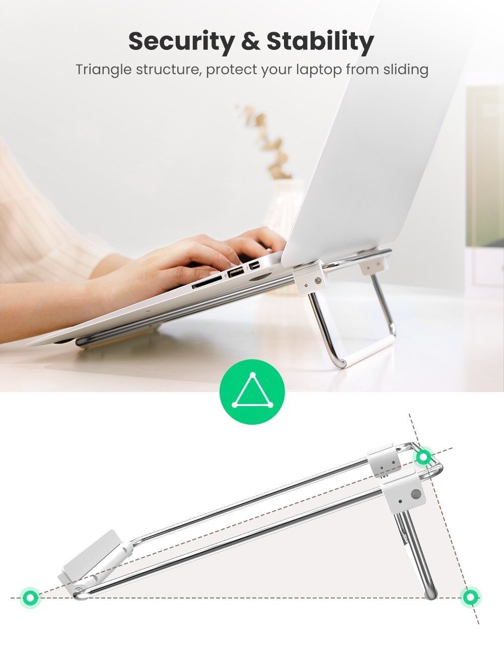 UGREEN 80348 Adjustable Laptop Desk Stand Price