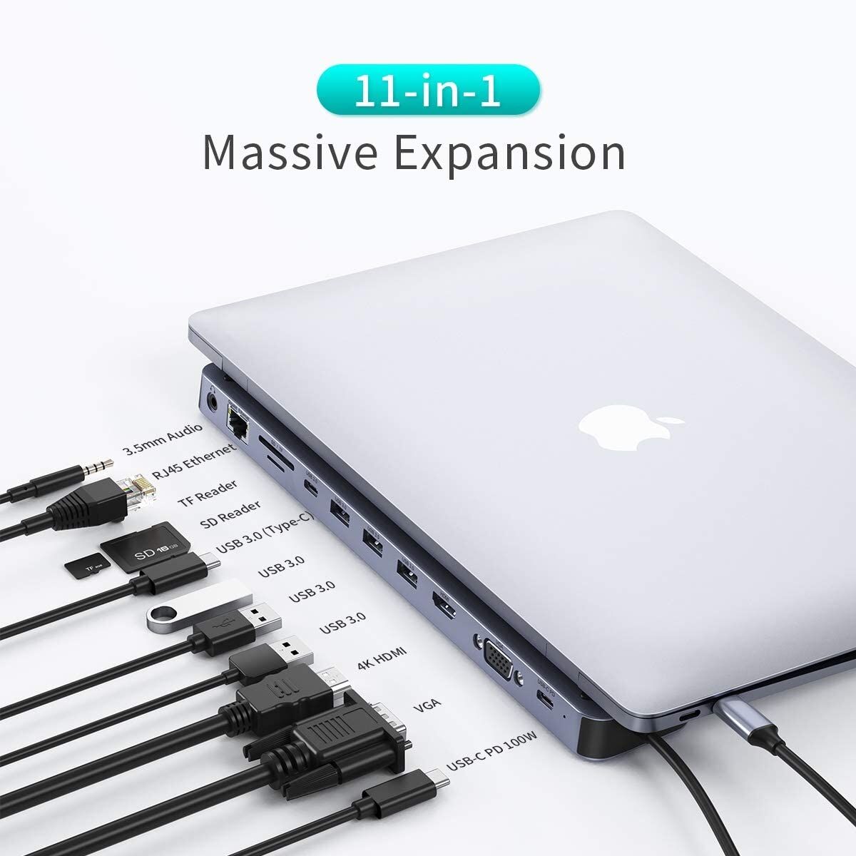 CHOETECH HUB-M20 USB-C 11-in-1 Multifunction Adapter Price