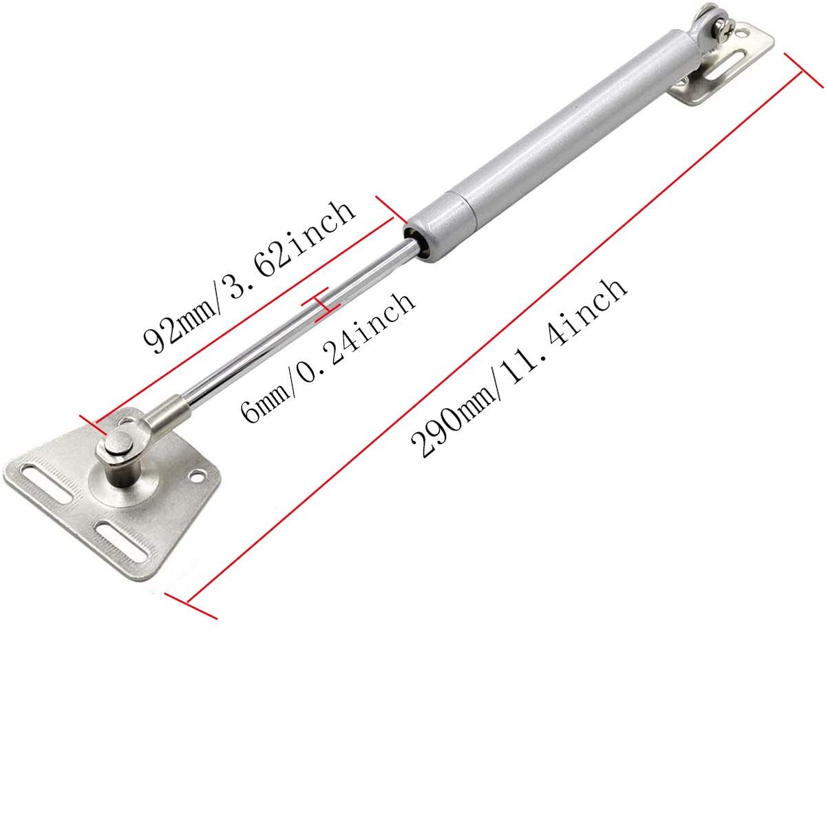 2 Pcs 100N Cabinet Door Hydraulic Hinge Metal Head Lift Support Soft Close & Buffer Telescopic Price