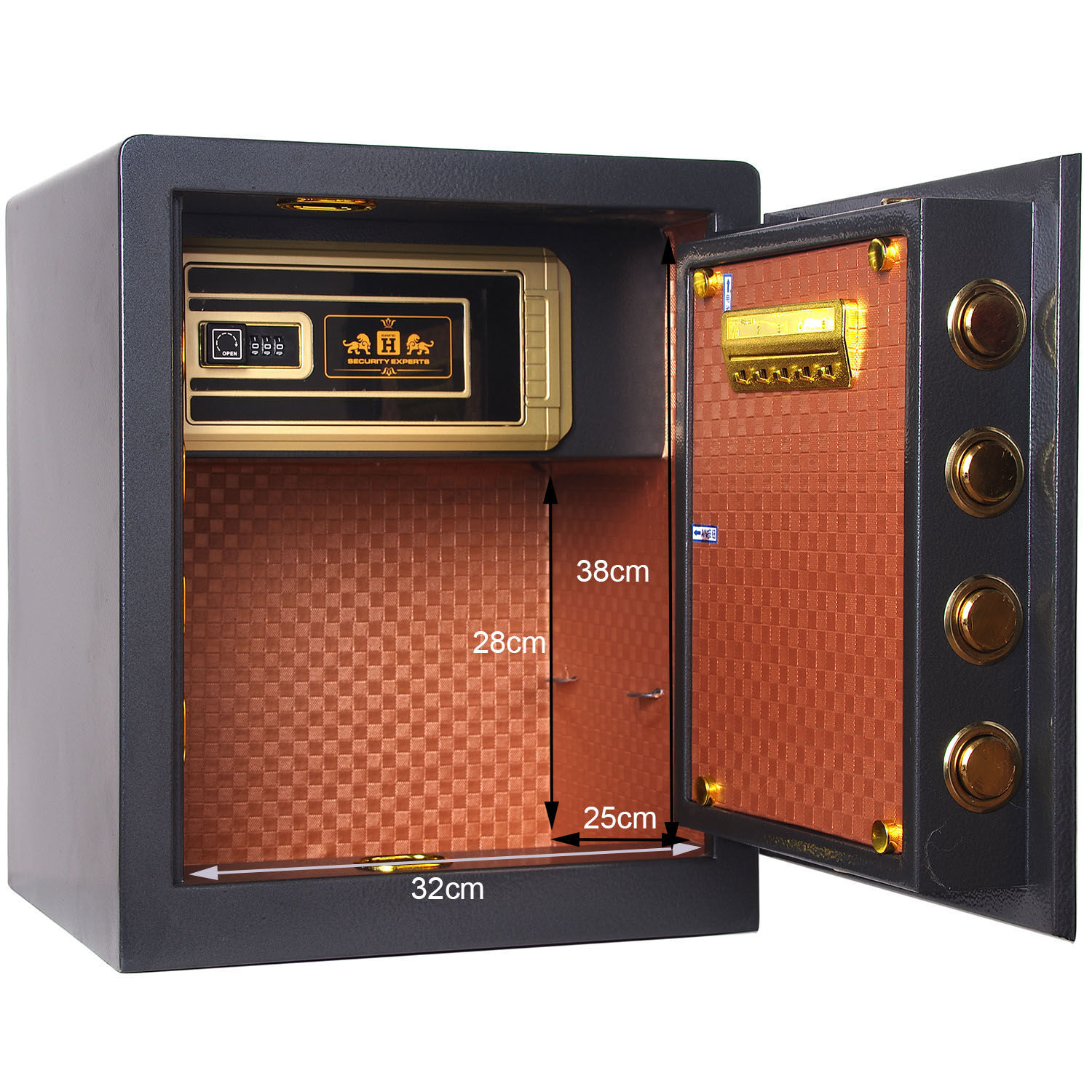 45cm Large Digital Electronic Safe Deposit Safe Security Box Office Home Cash Jewelry Price
