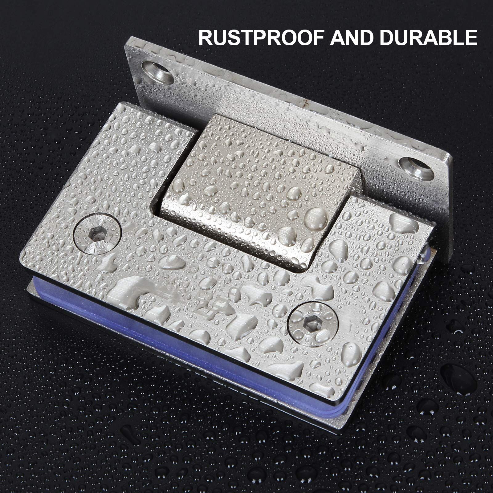 90 Degree Glass Door Cupboard Showcase Cabinet Clamp Glass Shower Doors Hinge 304 Steel Price