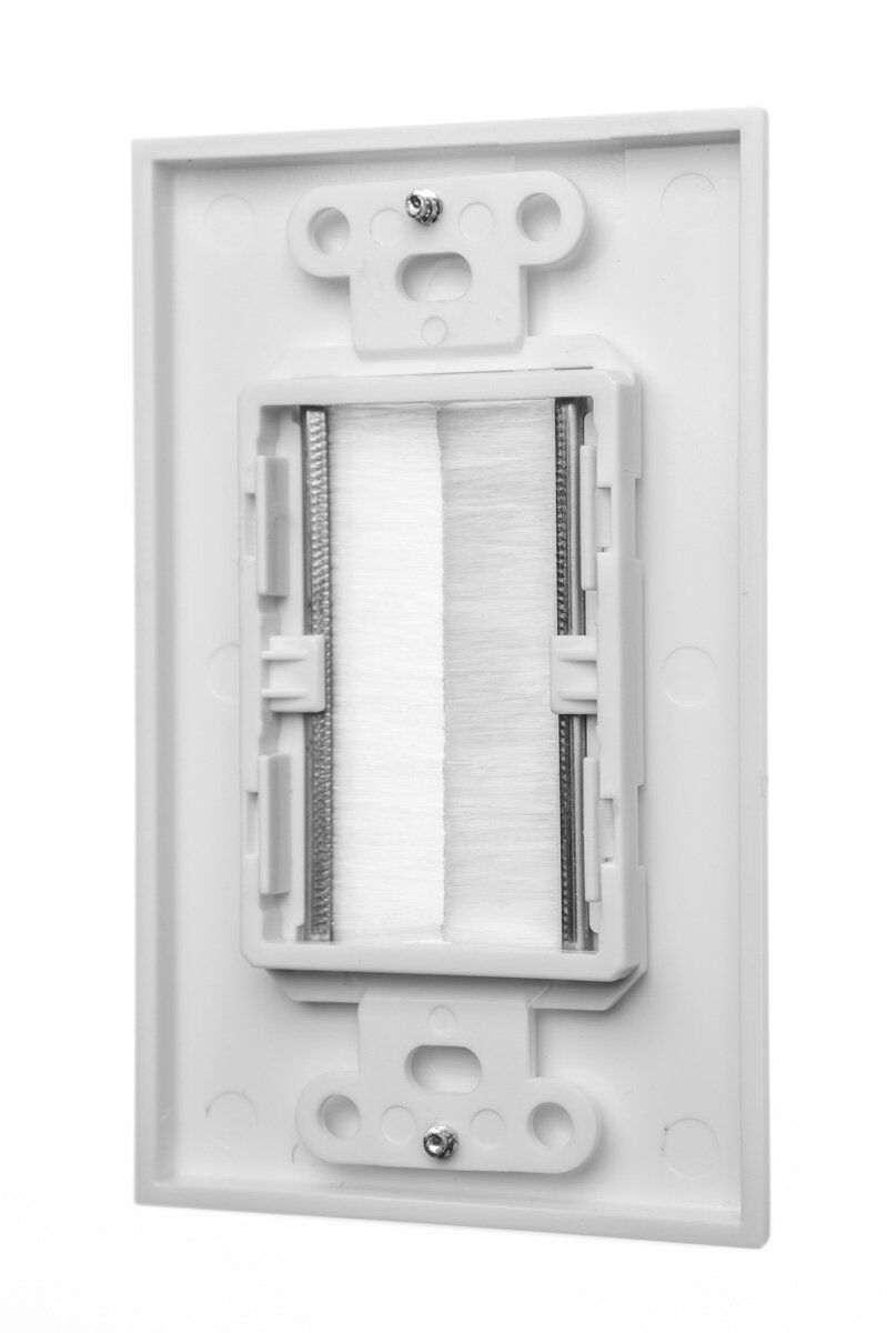 Brush Wall Plate Wires Cable Access Strap Management Socket Mount Port HDMI Price