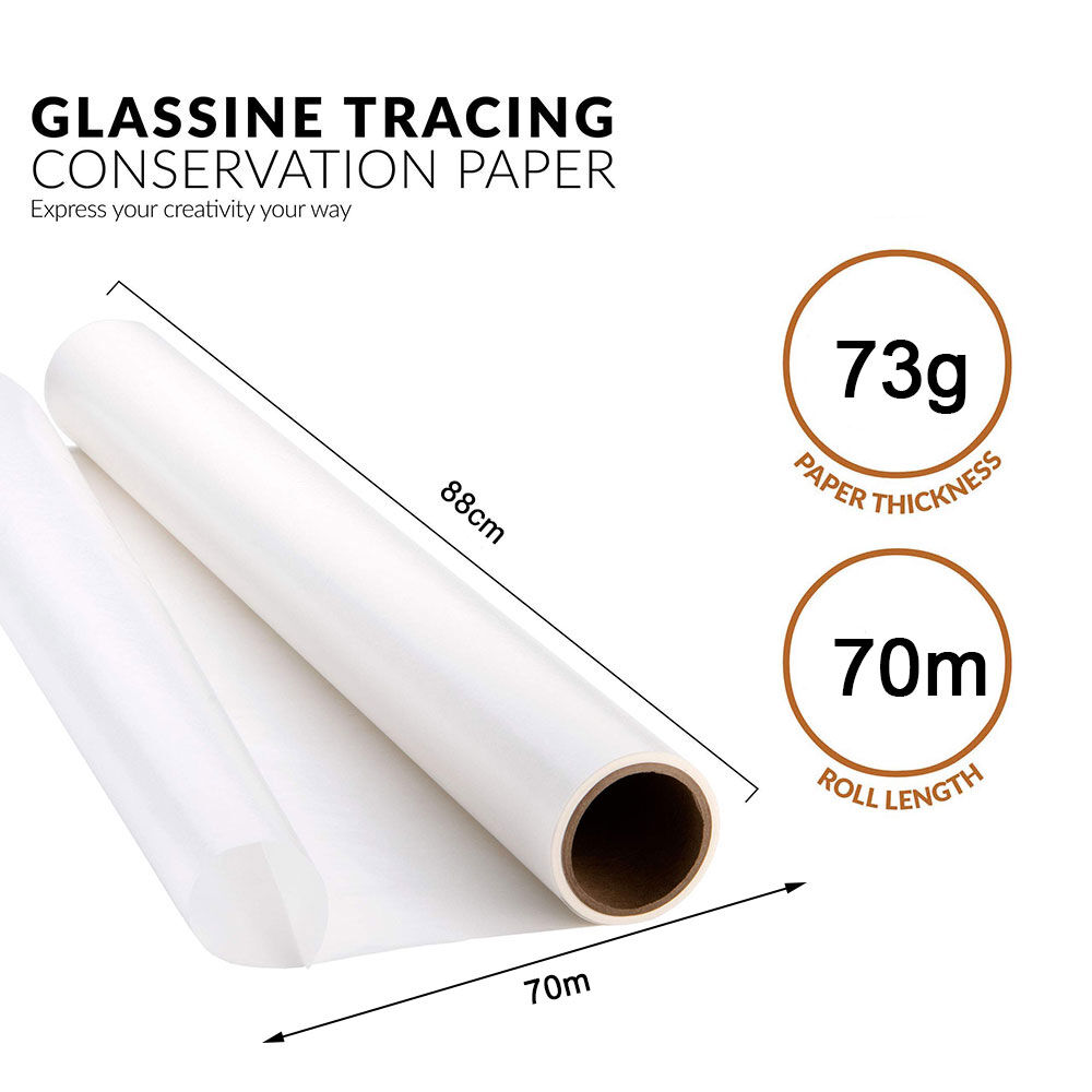 70m 88cm Wide Glassine Tracing Paper Light Diffusion Translucent Photography Price