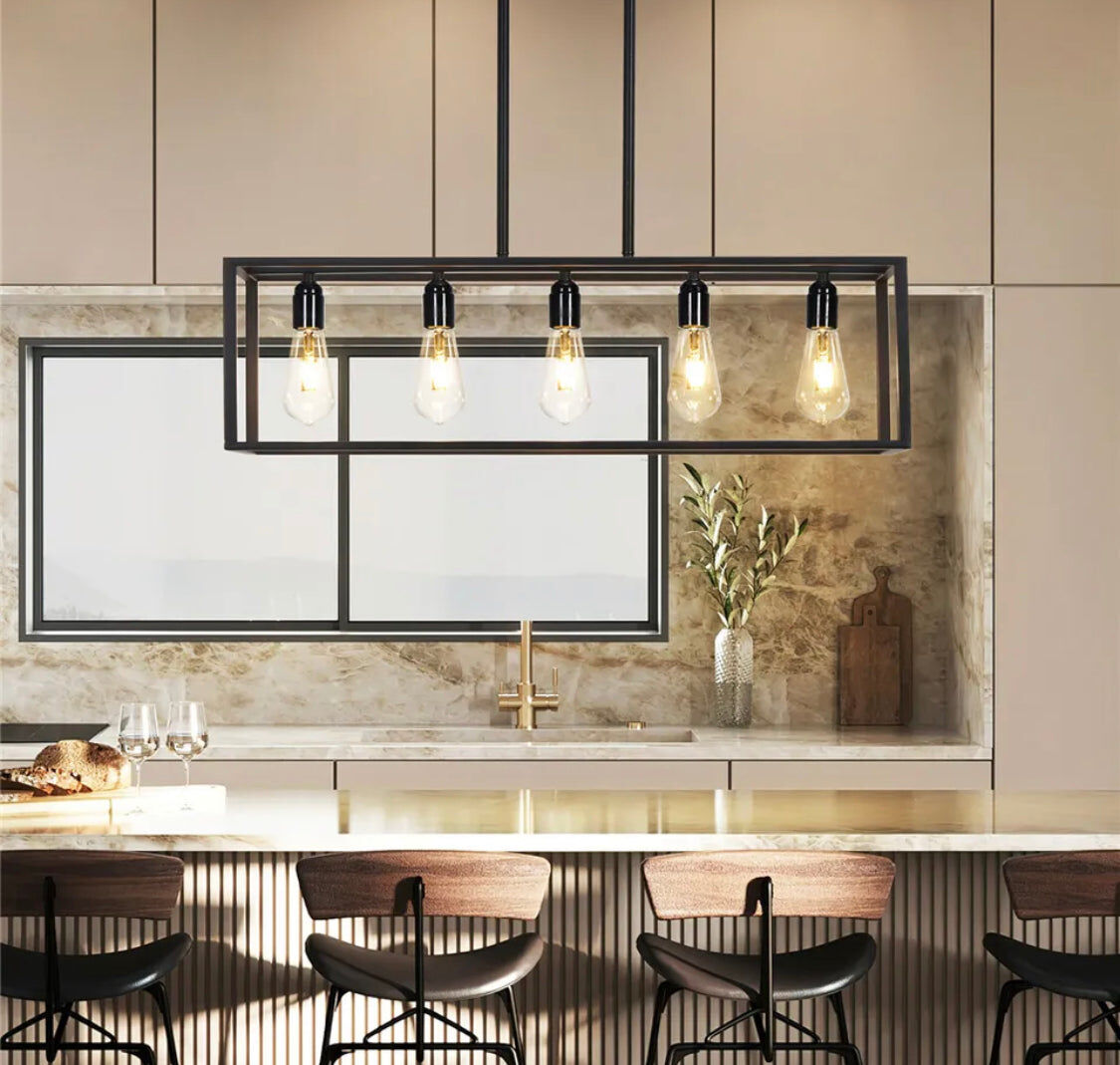 Industrial 5 Light Chandelier Price
