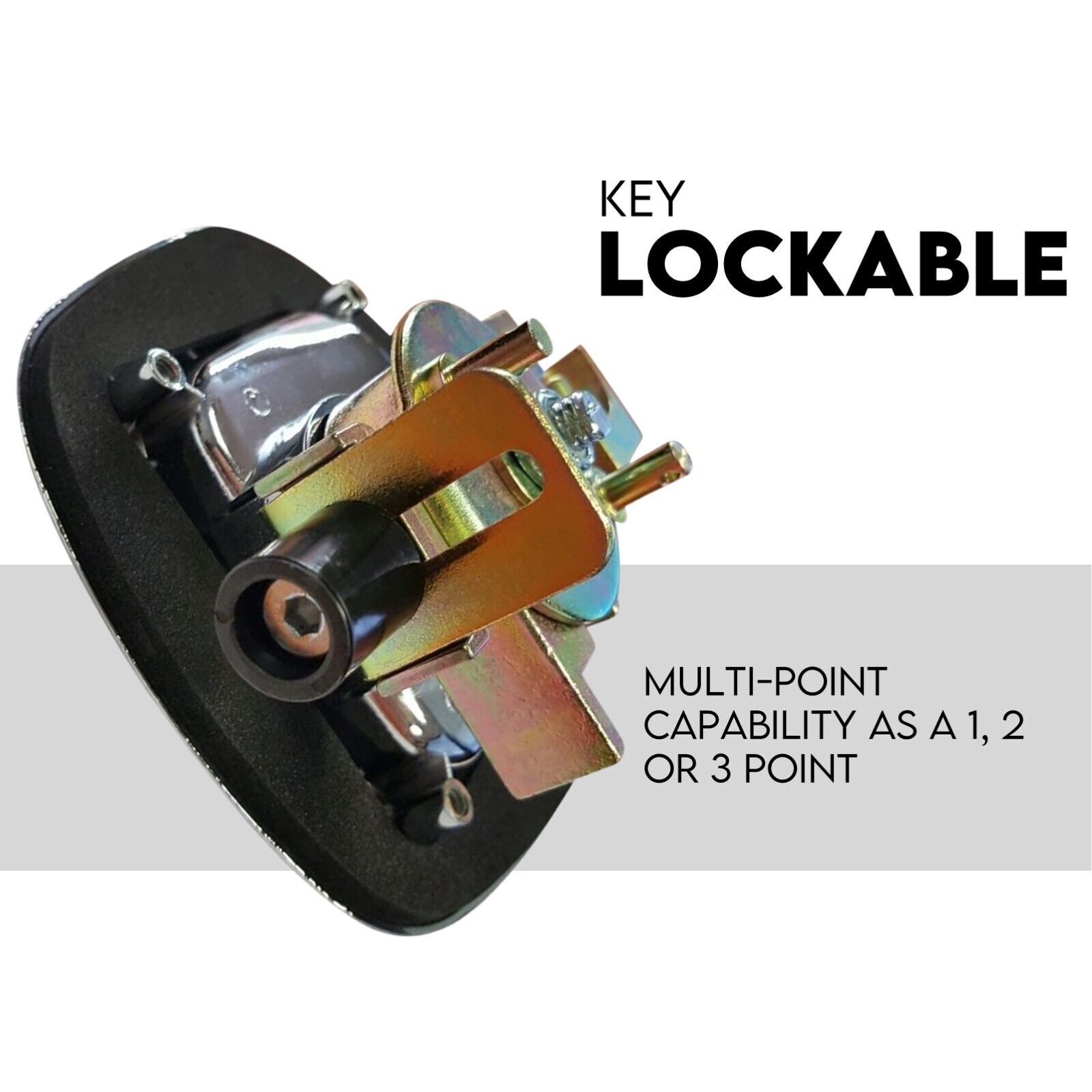 Black Whale Tail T Handle Lock Latch/Compression Lock Trailer Ute Toolbox Price