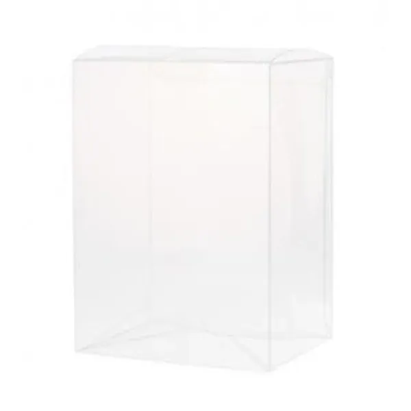 50 Pack of Large Plastic 22x14.5cm Rectangle Cube Box - Exhibition Gift Product Showcase Clear Plastic Shop Display Storage Packaging Box Price