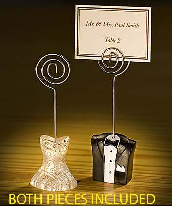 100 Bulk Buy Pack of 50 Bride 50 Groom Wedding Name Card Place Stand - Wedding Table Decoration Bomboniere Favour Gift Price