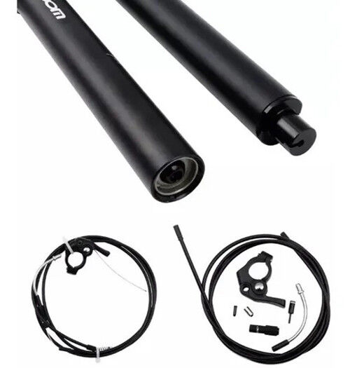 ZOOM MTB Adjustable seatpost Internal Cable 30.9 Diameter 125mm Travel Adjustable Height via Thumb Remote Lever - Price
