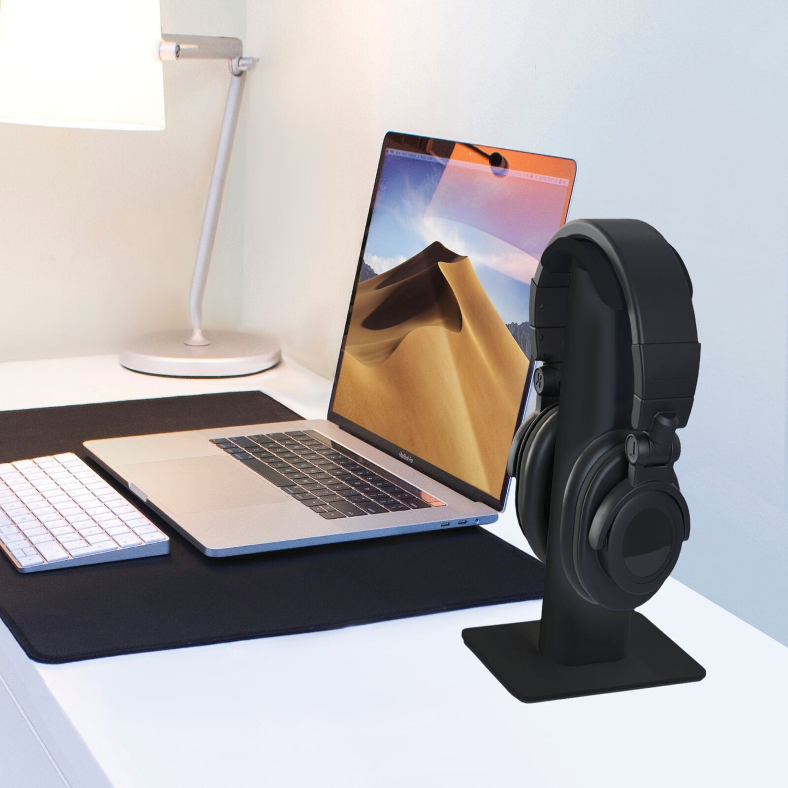 Kanto H2 Premium Universal Desktop Headphone Stand, Black Price
