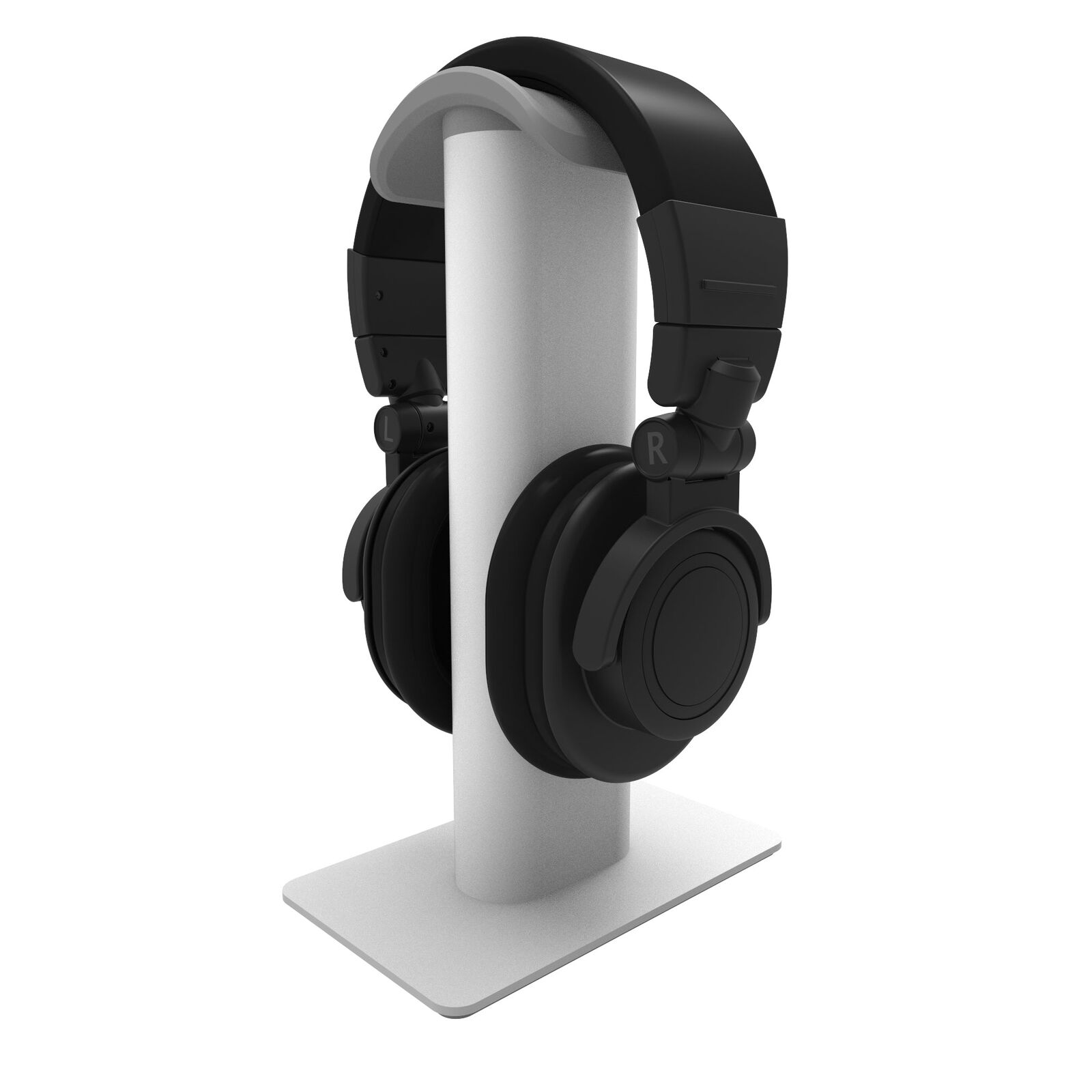 Kanto H2W Premium Universal Desktop Headphone Stand, White Price