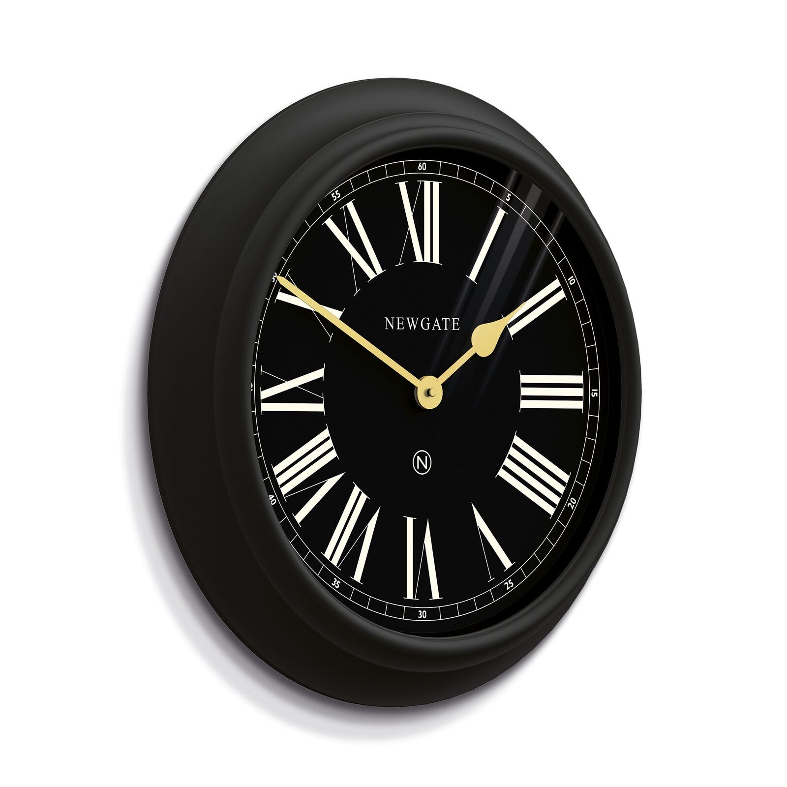 Newgate Chocolate Shop Wall Clock Silicone Cave Black Price