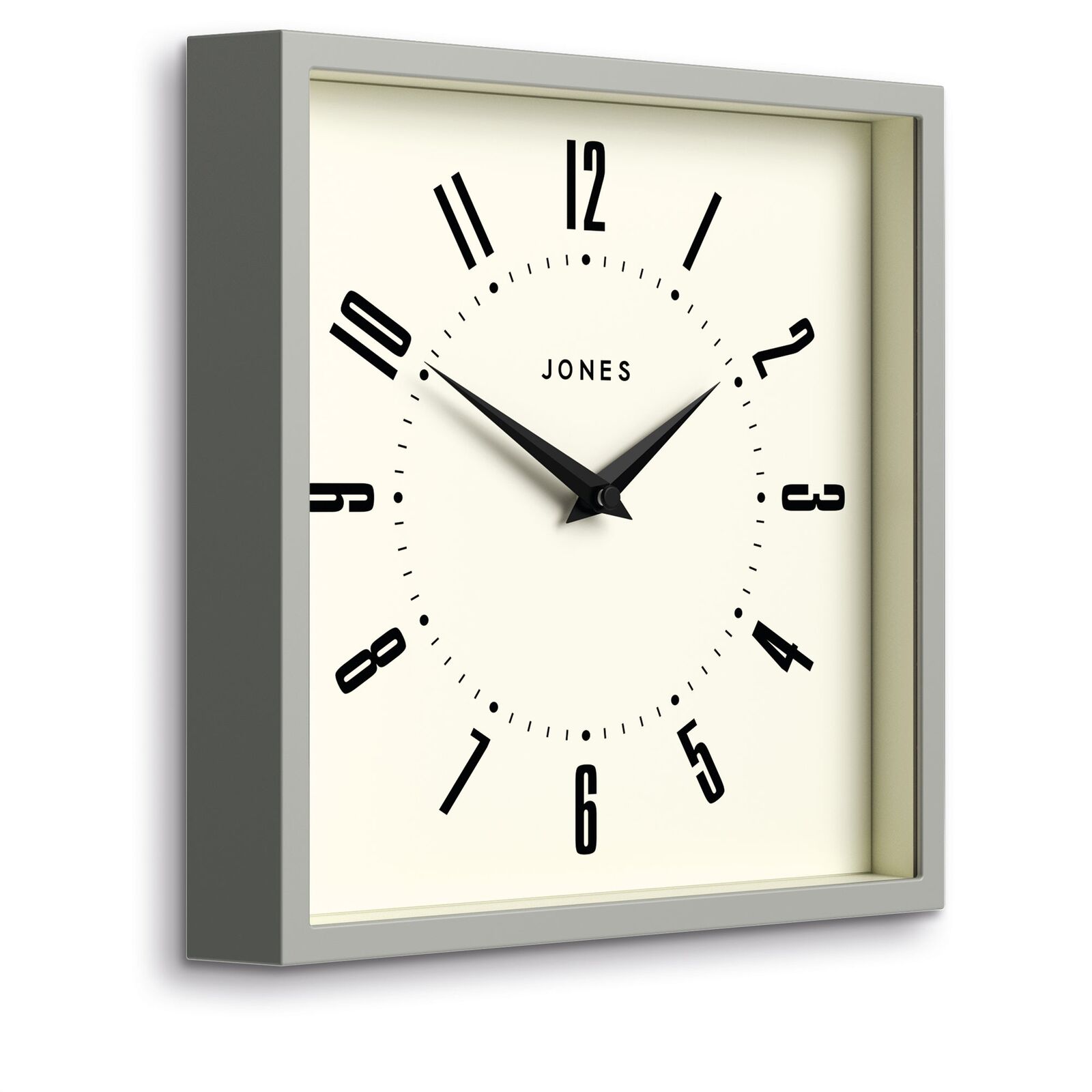 Newgate Jones Box Wall Clock Grey Price